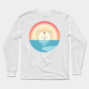 cute sun is rising Long Sleeve T-Shirt